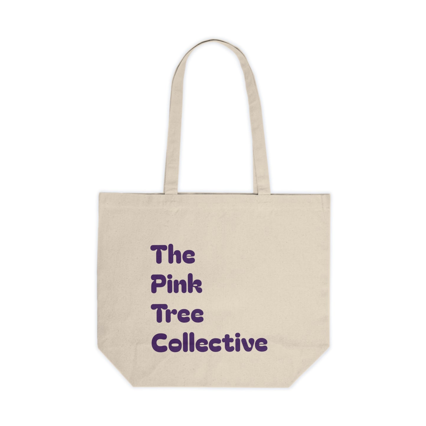 Making The Rounds [Purple] Canvas Shopping Tote