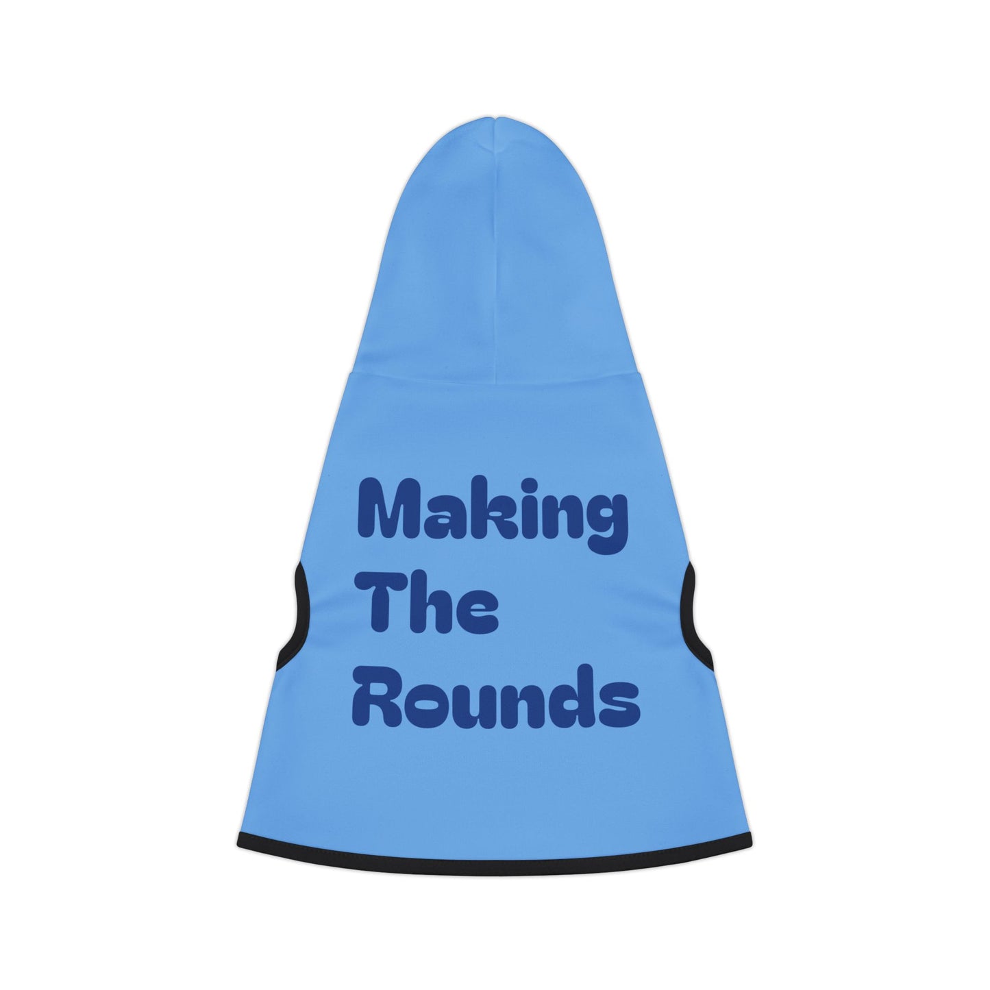 Making The Rounds Blue / Blue Pet Hoodie