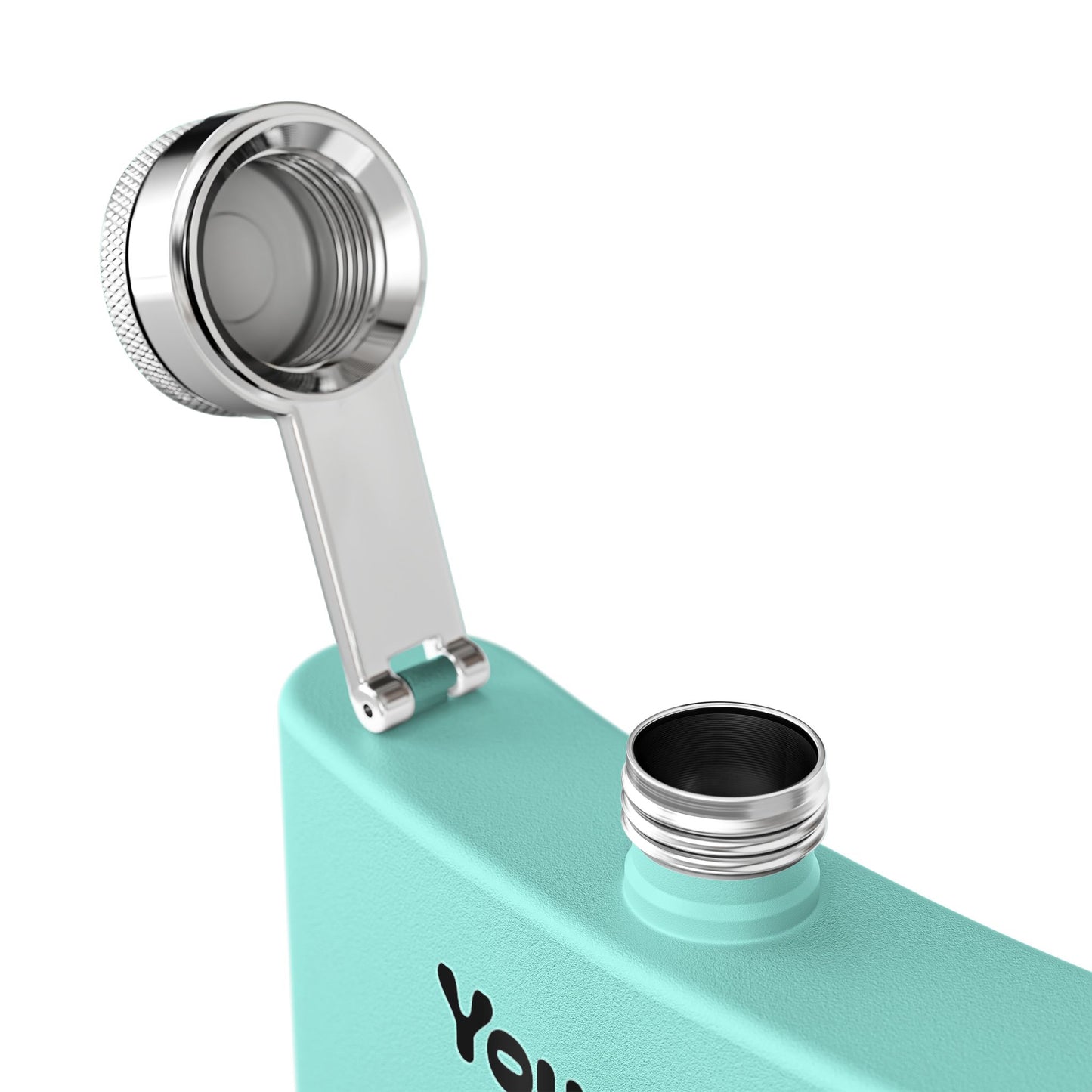 6oz Stainless Flask — "You Are Not in My Venn Diagram" Funny Geek Hipster Gift