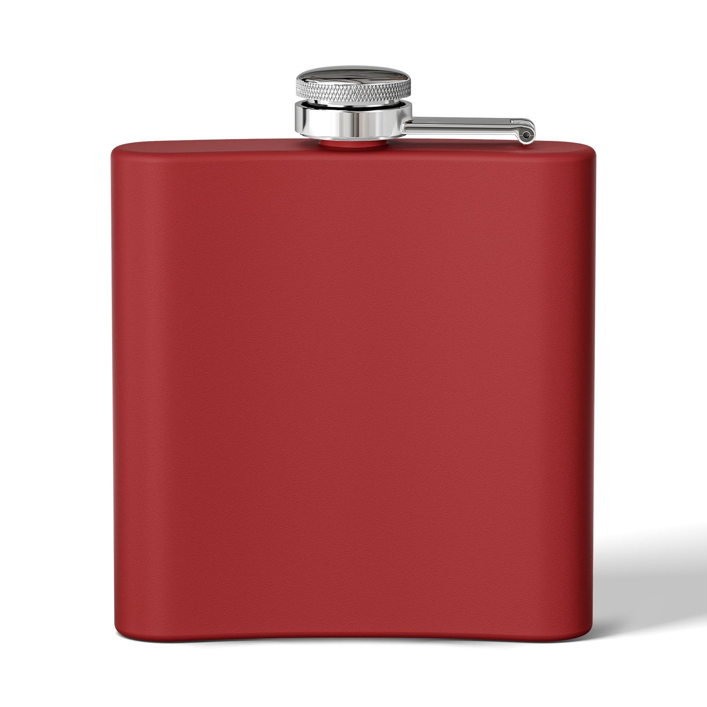 Library Card Stainless Steel Flask — 6oz Novelty Bookish Hip Flask