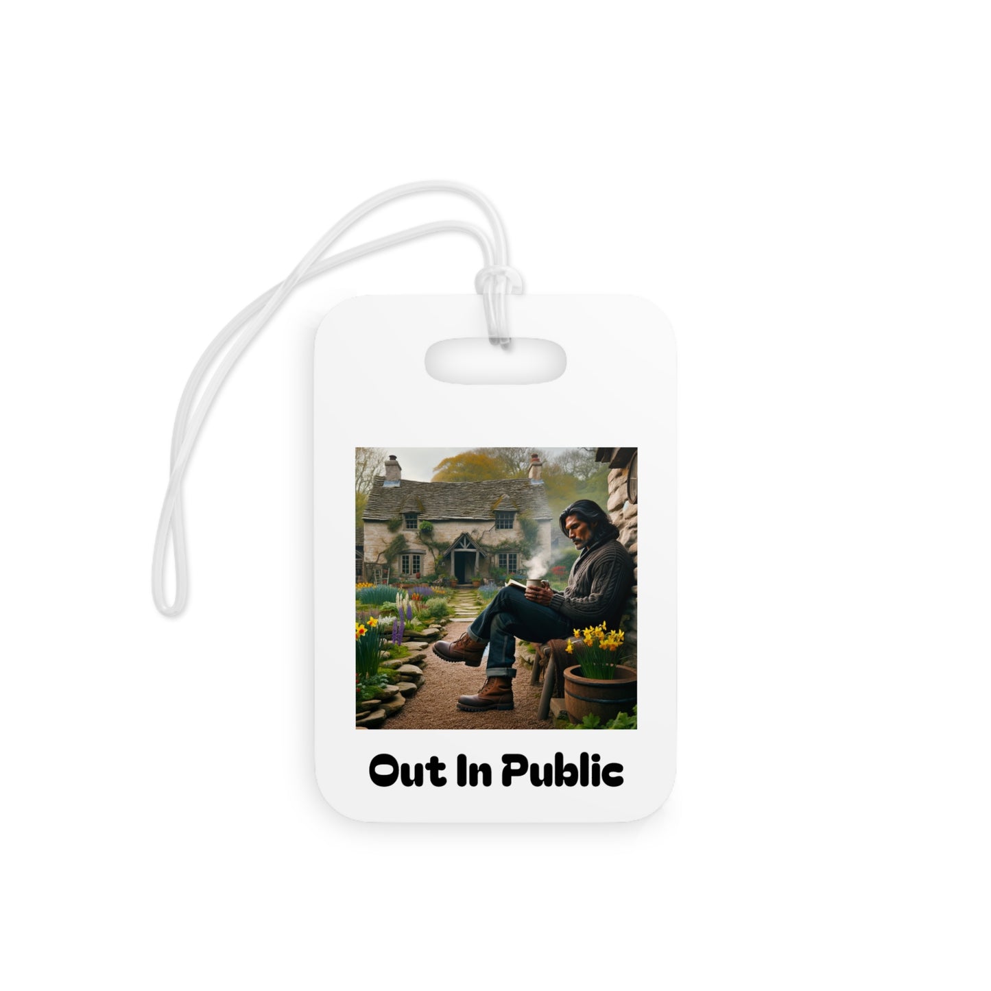 Out In Public Luggage Tags