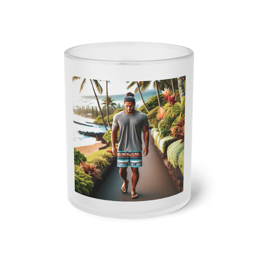 Tincture Of Time Frosted Glass Mug