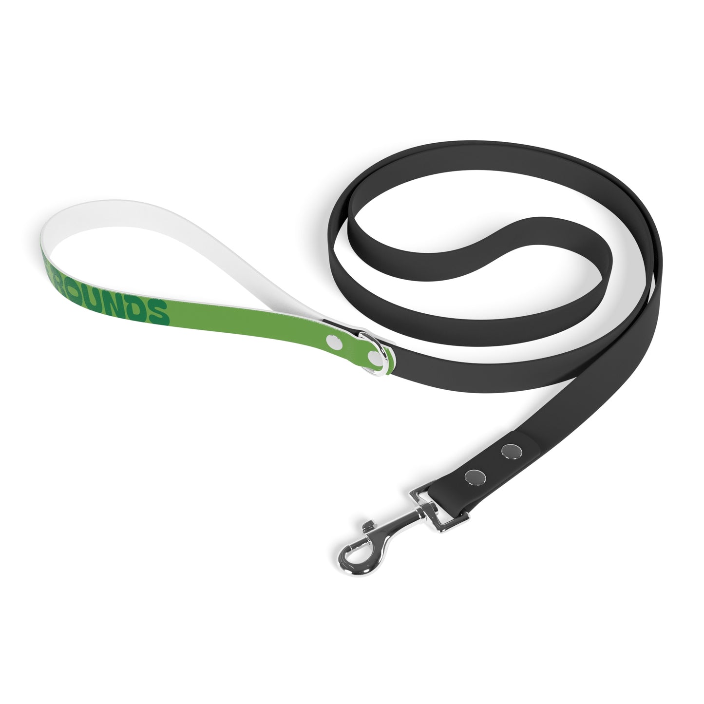 Making The Rounds Green Leash