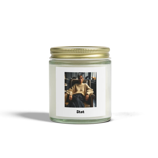 Stat Scented Candles, Coconut Apricot Wax (4oz, 9oz)