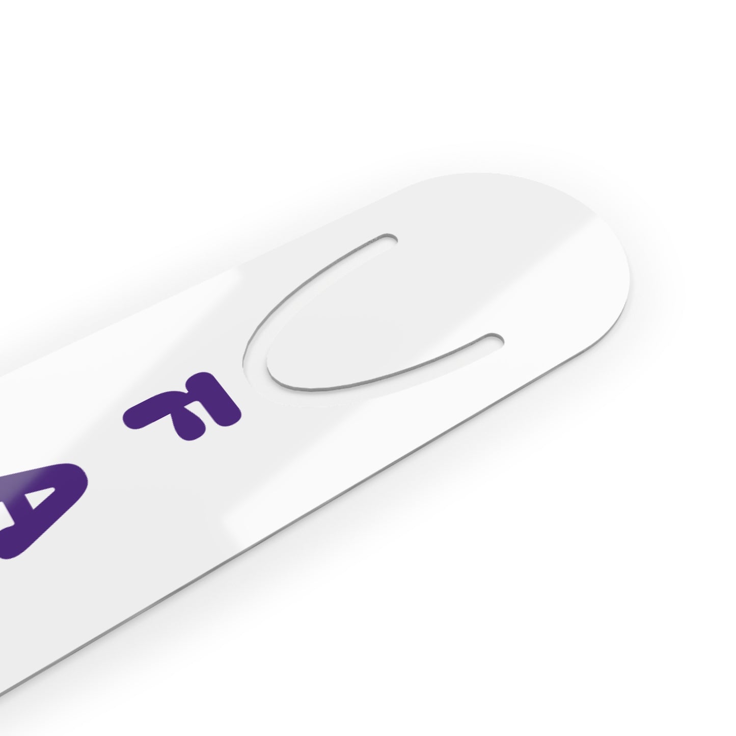 Faith Bookmark -- Purple