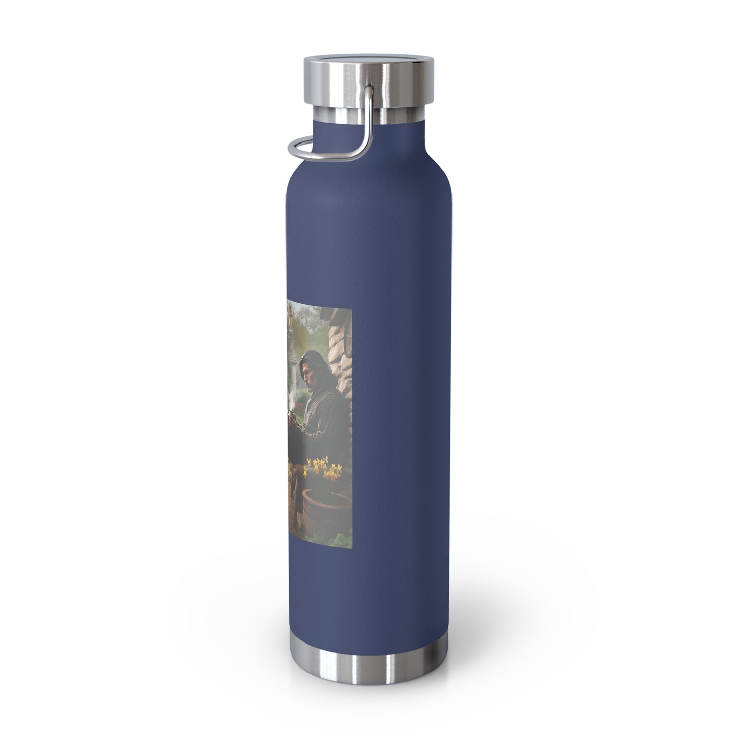 Out In Public Copper Vacuum Insulated Bottle, 22oz