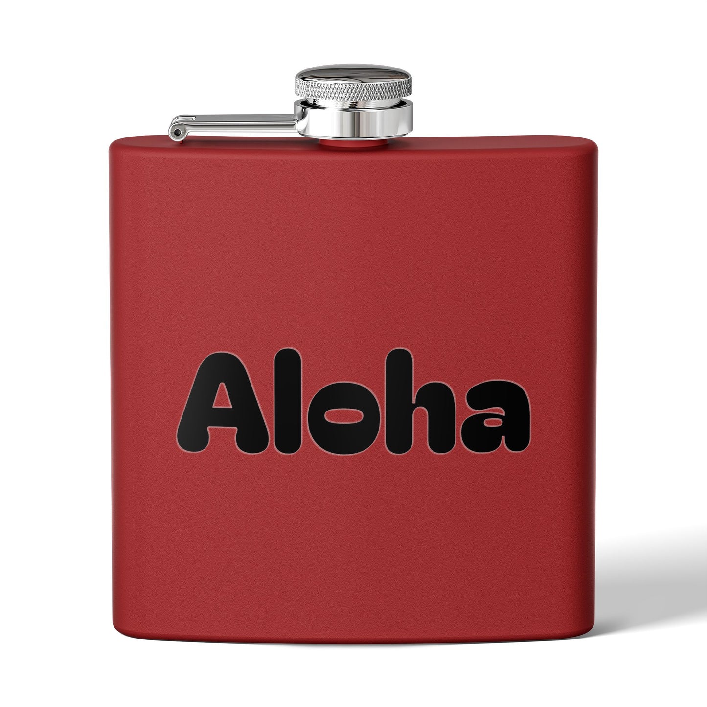 Aloha Stainless Steel Flask — 6oz Travel Hip Flask