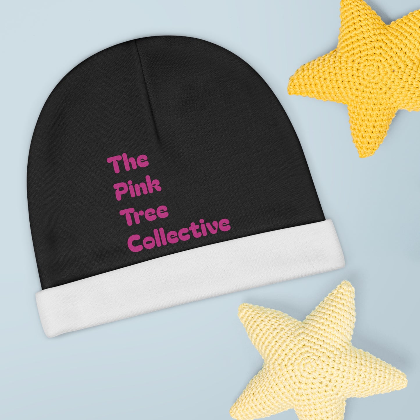 The Pink Tree Collective Baby Beanie (AOP)