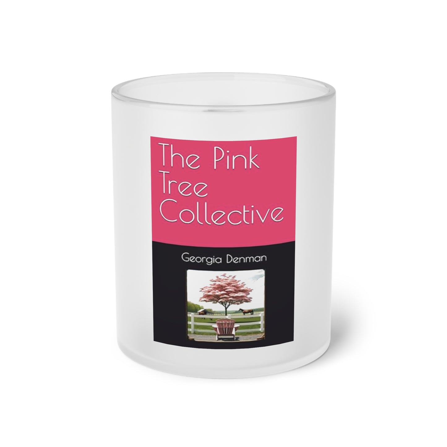 The Pink Tree Collective Cover Frosted Glass Mug