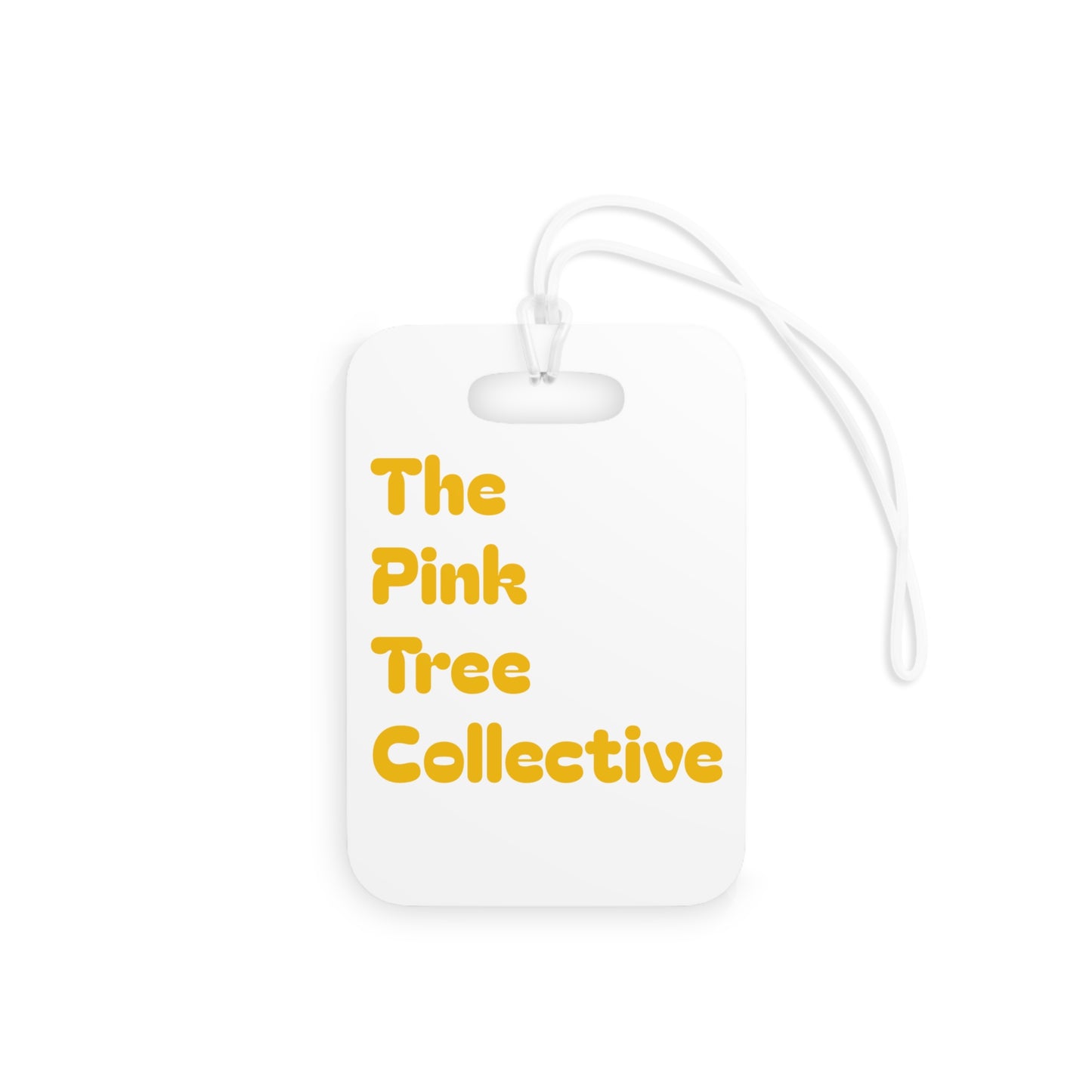 Making The Rounds Yellow Luggage Tags