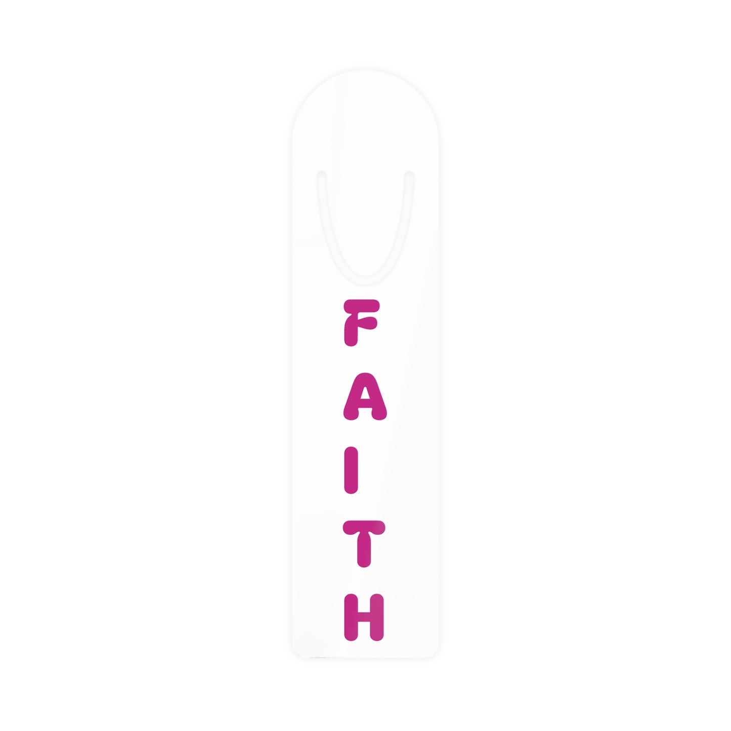 Faith Bookmark -- Pink