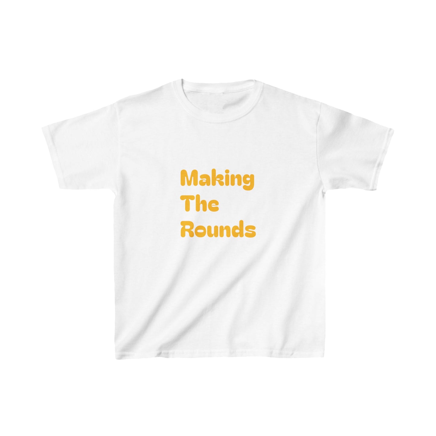 Making The Rounds Yellow Kids Heavy Cotton™ Tee