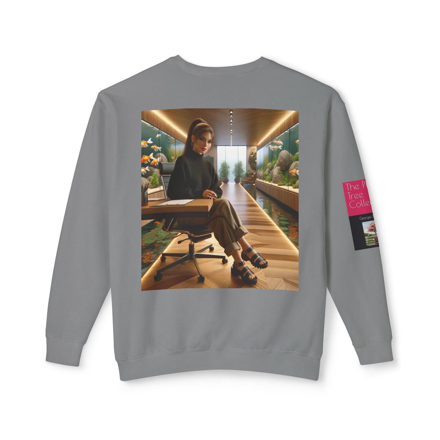 Exit Strategy Unisex Lightweight Crewneck Sweatshirt