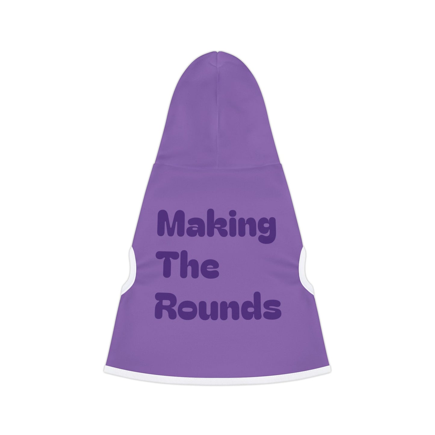 Making The Rounds Purple / Purple Pet Hoodie