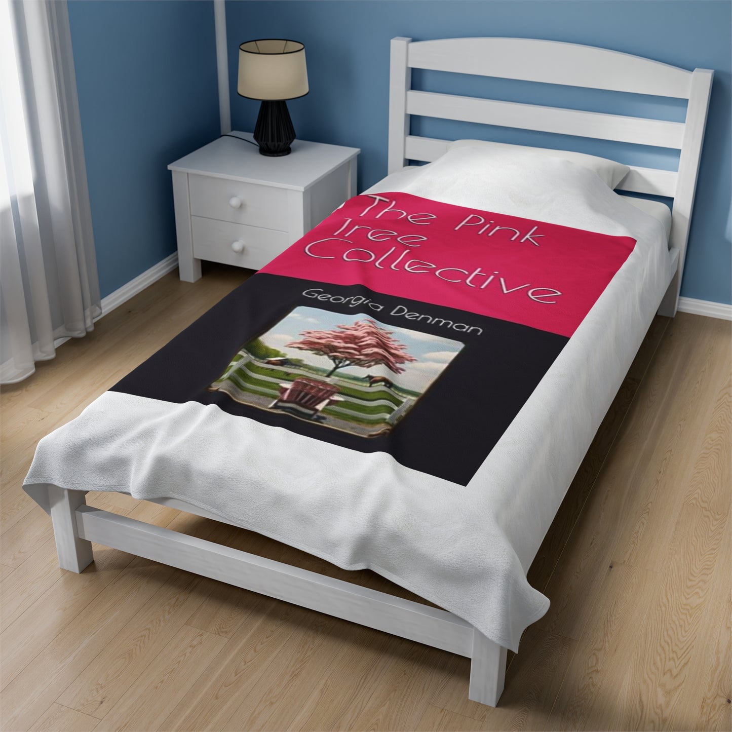 The Pink Tree Collective Cover Velveteen Plush Blanket