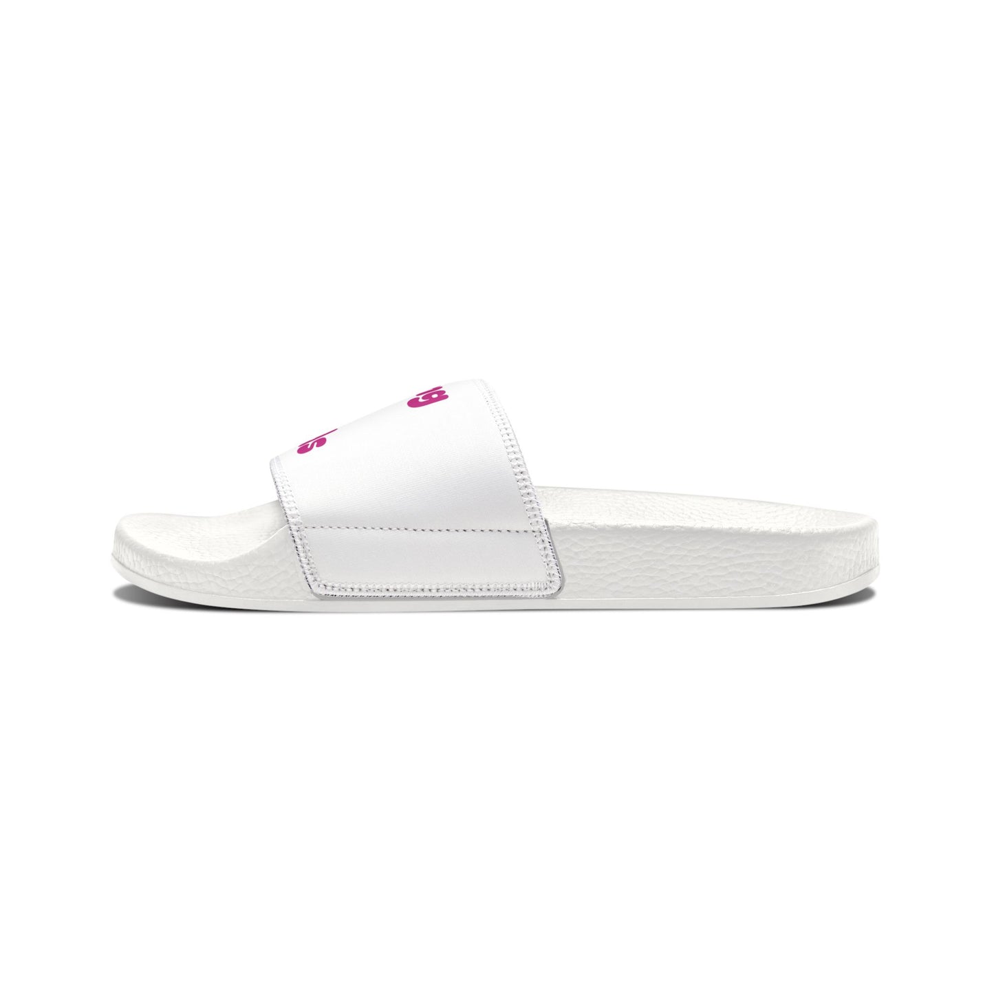 Making The Rounds Pink Men's Removable-Strap Sandals