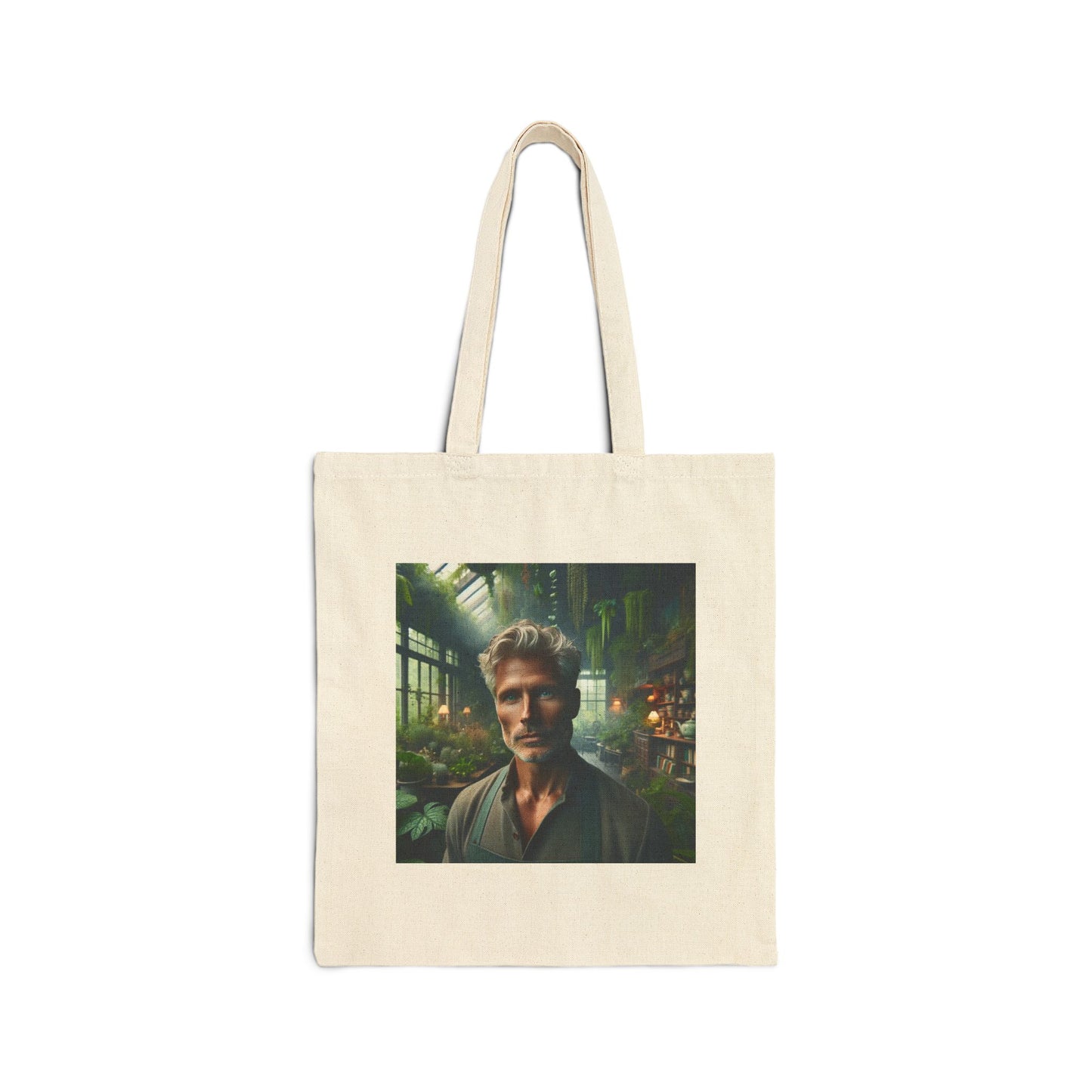 Tote Bag — 'Genuine Adventure' Botanical Cover & Portrait Canvas Tote