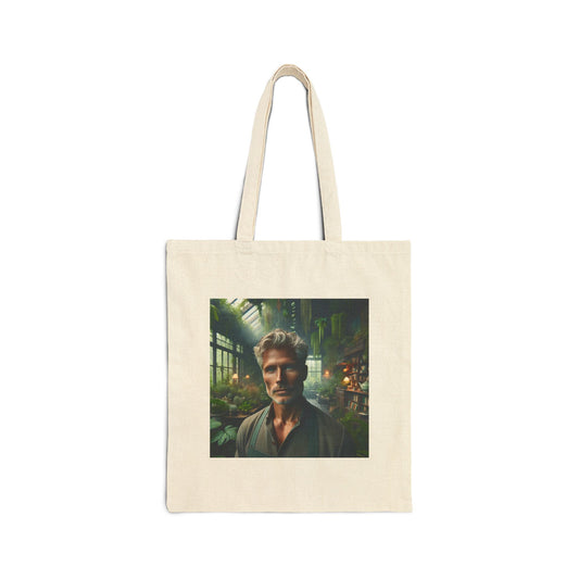 Tote Bag — 'Genuine Adventure' Botanical Cover & Portrait Canvas Tote