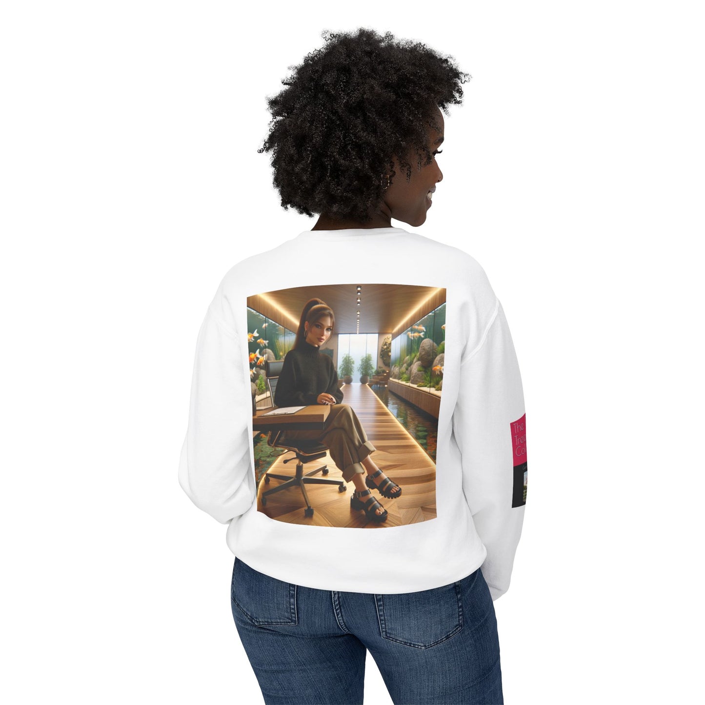 Exit Strategy Unisex Lightweight Crewneck Sweatshirt