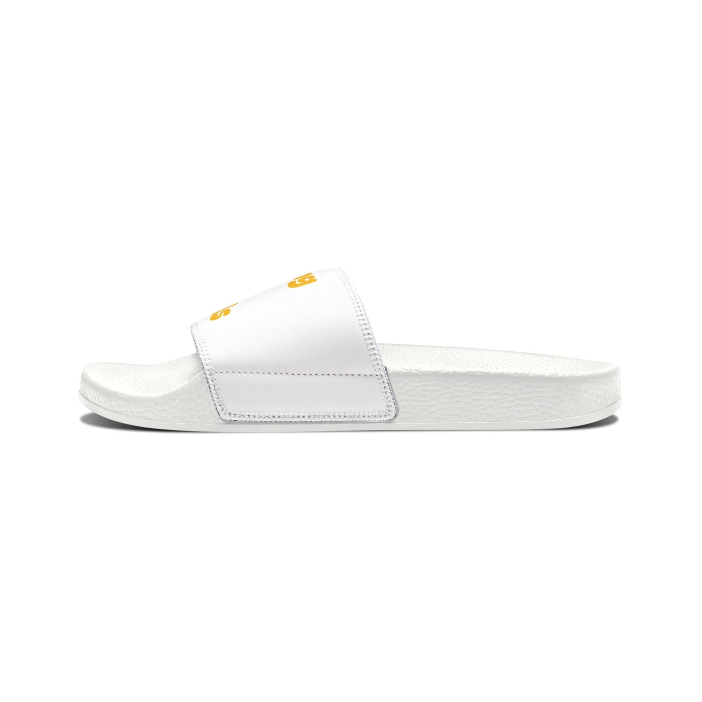 Making The Rounds Yellow Men's Removable-Strap Sandals