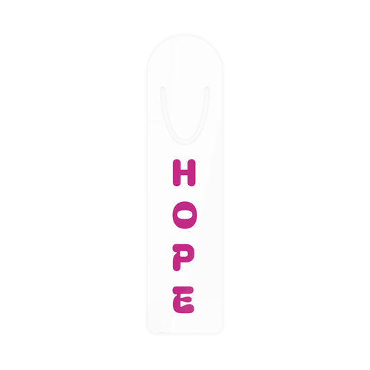 Hope Bookmark  Pink