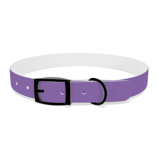 Making The Rounds Purple Dog Collar