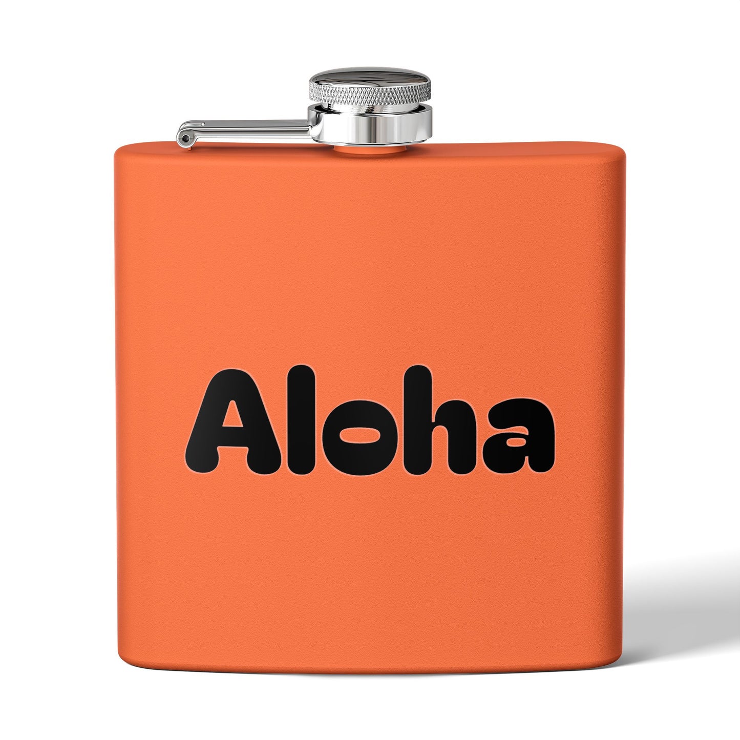 Aloha Stainless Steel Flask — 6oz Travel Hip Flask