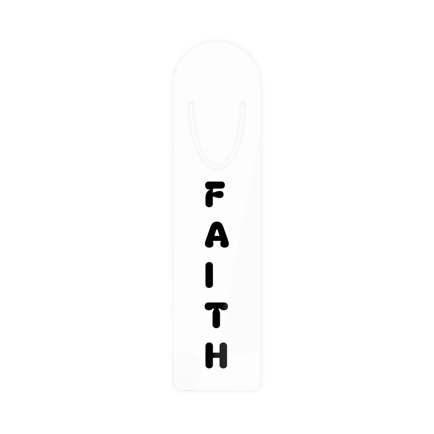 Faith Bookmark--Black