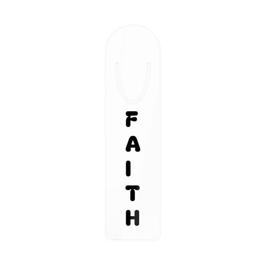 Faith Bookmark--Black