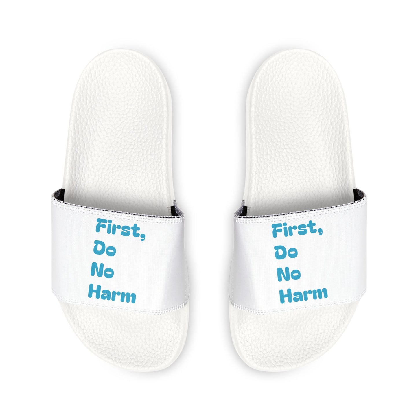 First Do No Harm Blue Women's Removable-Strap Sandals