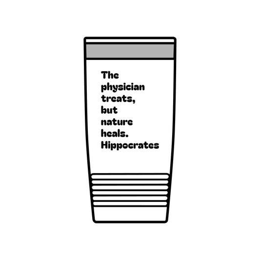 20oz Insulated Tumbler — "The physician treats, but nature heals. — Hippocrates" Travel Cup for Medical & Wellness Lovers
