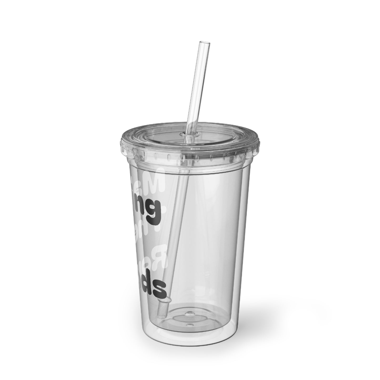 Making The Rounds [Black] Suave Acrylic Cup