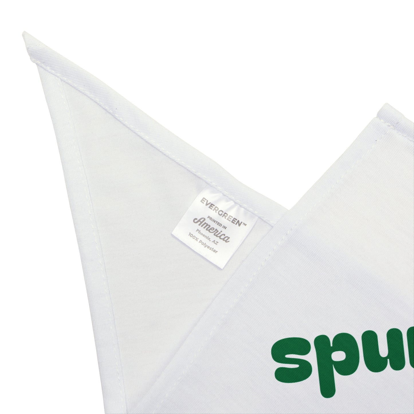 Making The Rounds Green Pet Bandana