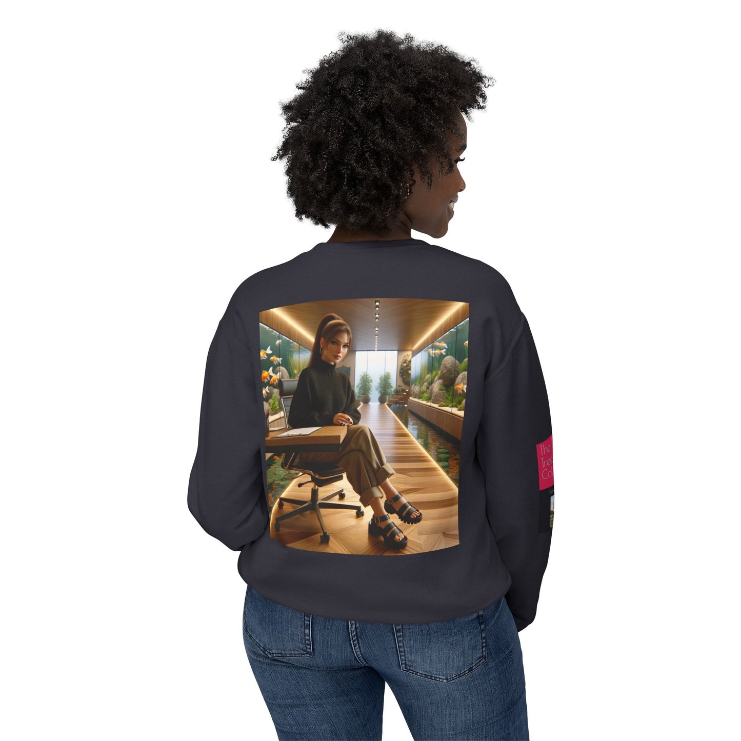 Exit Strategy Unisex Lightweight Crewneck Sweatshirt