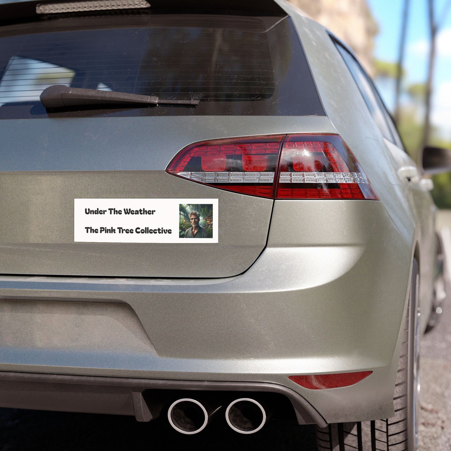 Under The Weather Car Magnets