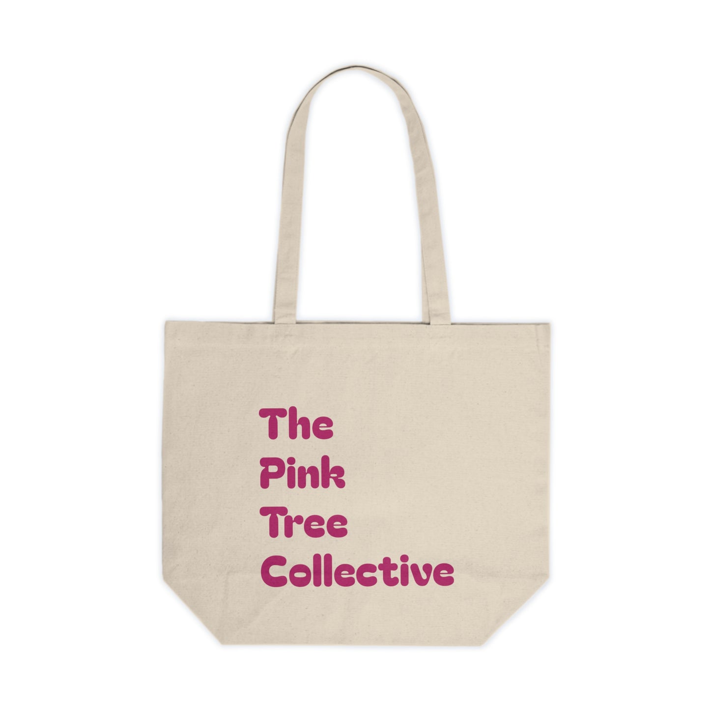 Making The Rounds [Pink] Canvas Shopping Tote