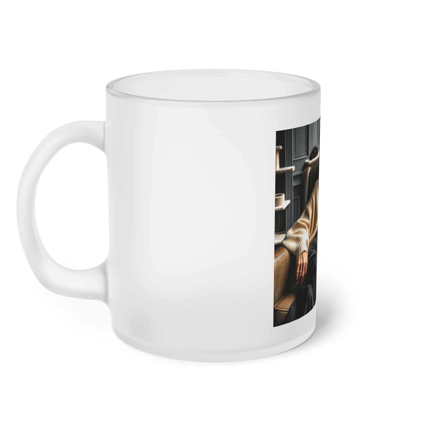 STAT Frosted Glass Mug