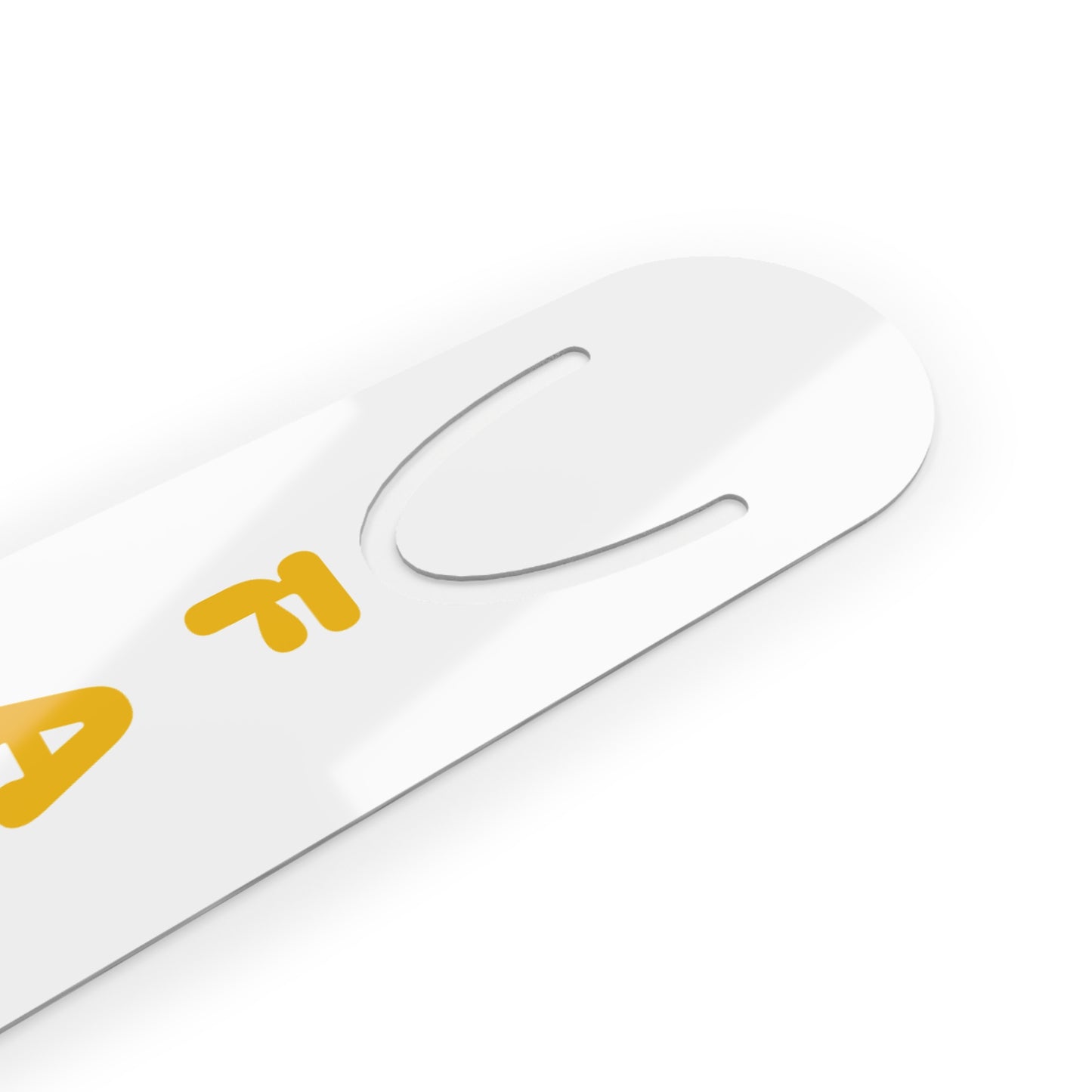 Faith Bookmark--Yellow