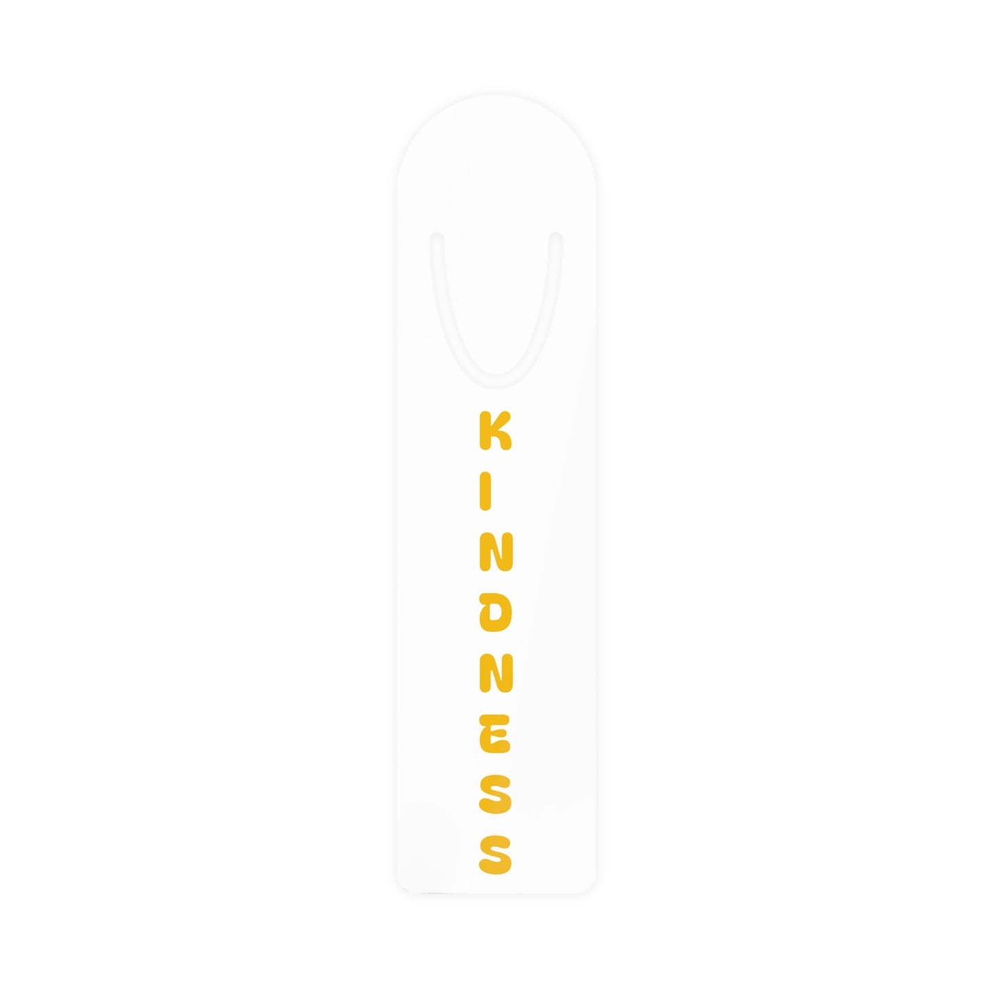 Kindness Bookmark Yellow