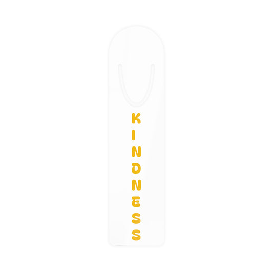 Kindness Bookmark Yellow