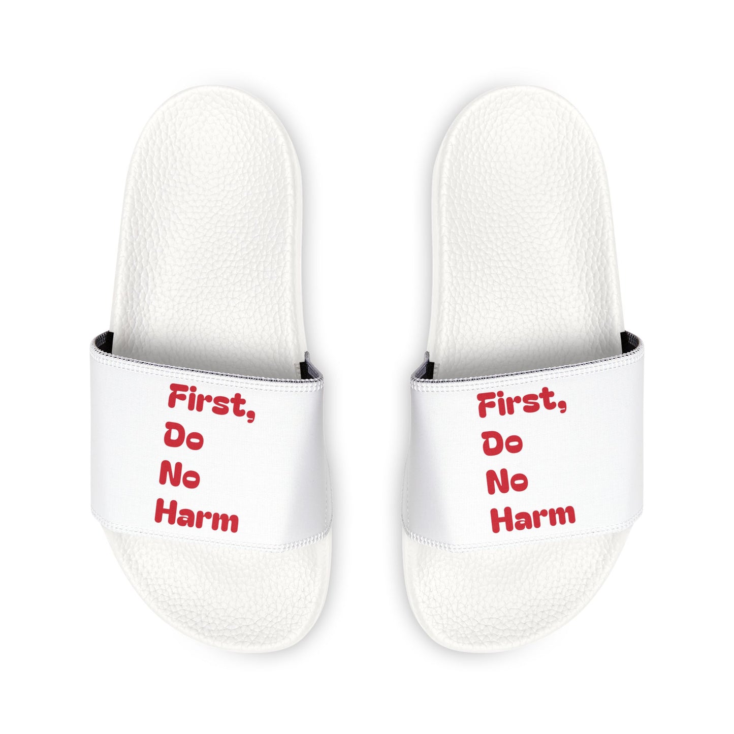 First Do No Harm Red Men's Removable-Strap Sandals