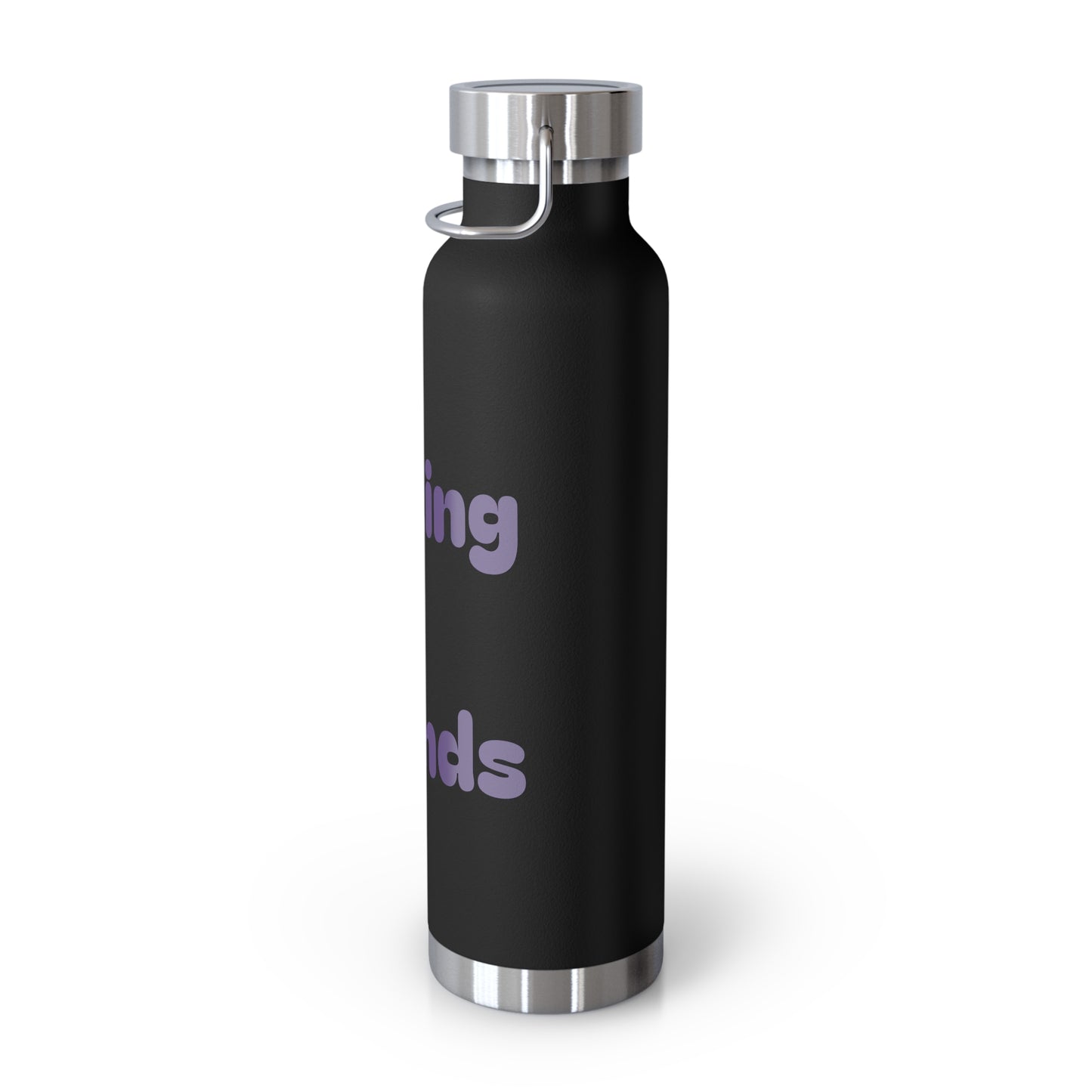 Making The Rounds Purple Copper Vacuum Insulated Bottle, 22oz