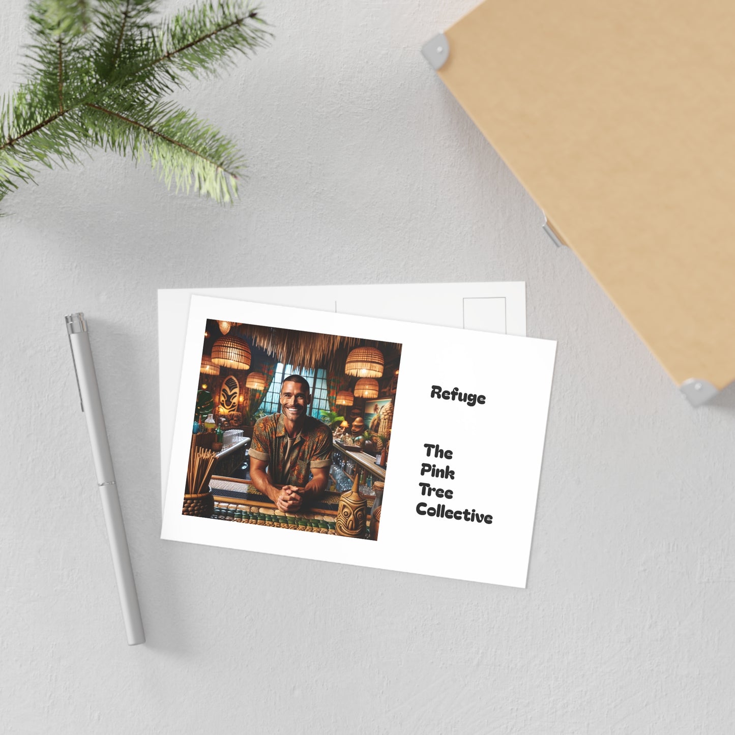 Refuge Fine Art Postcards