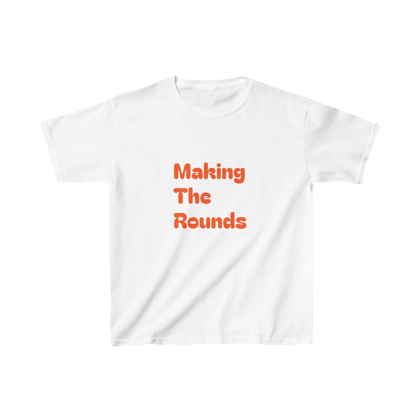 Making The Rounds Orange Kids Heavy Cotton™ Tee