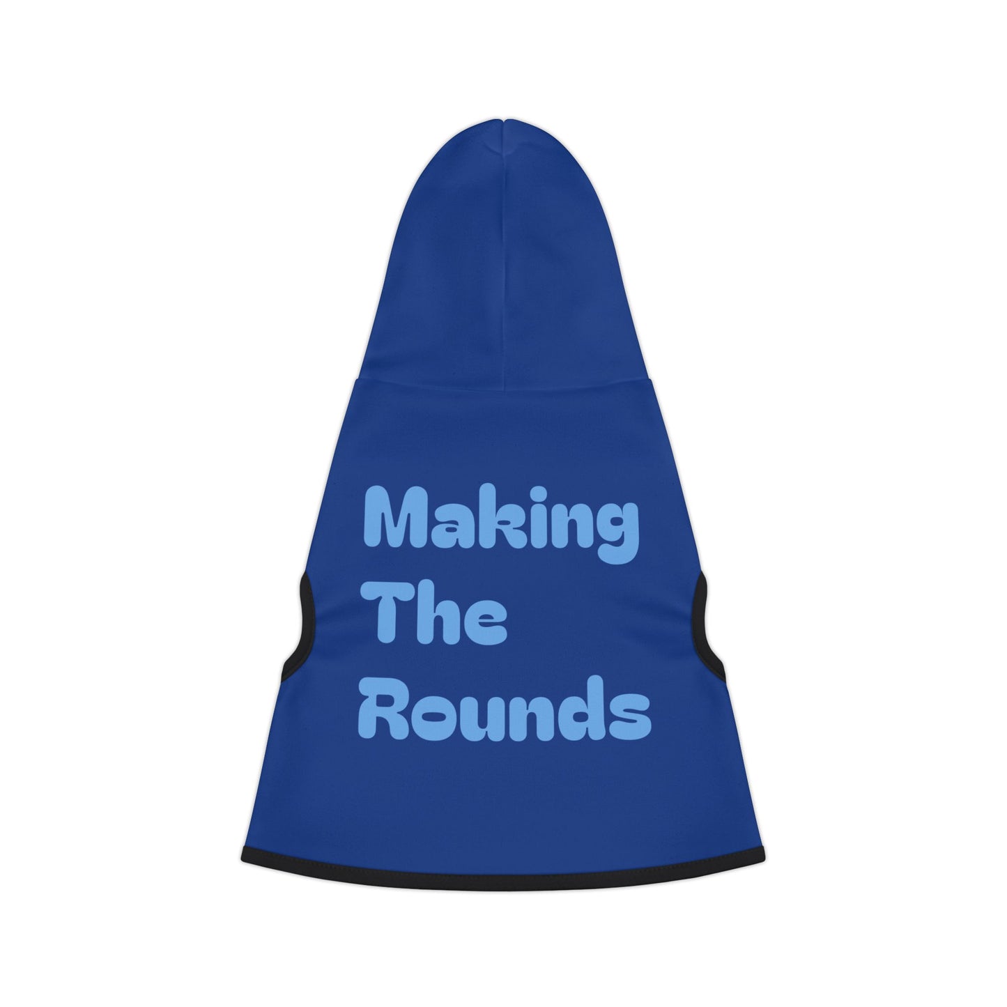 Making The Rounds Blue / Blue Pet Hoodie
