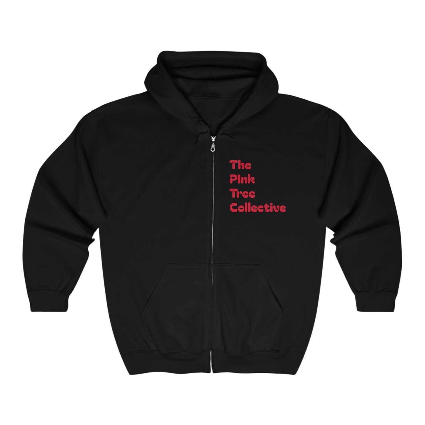 Making The Rounds Red Unisex Heavy Blend™ Full Zip Hooded Sweatshirt