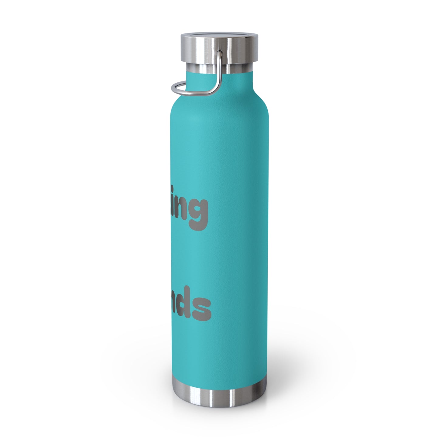 Making The Rounds black Copper Vacuum Insulated Bottle, 22oz