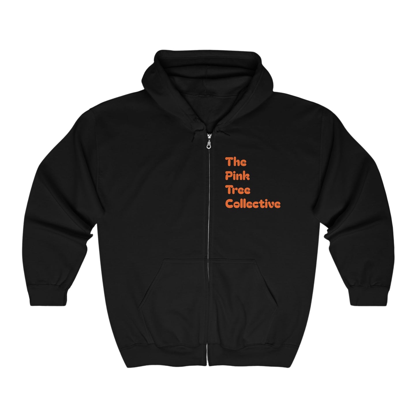 First Do No Harm Orange Unisex Heavy Blend™ Full Zip Hooded Sweatshirt