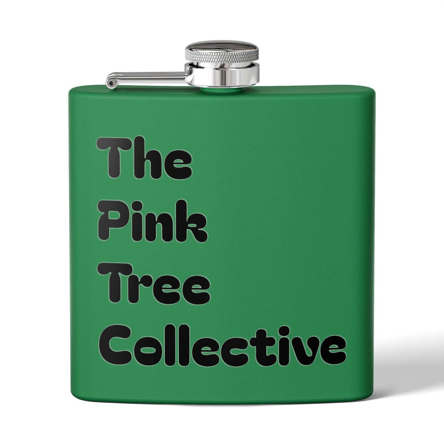 The Pink Tree Collective 6oz Stainless Steel Flask