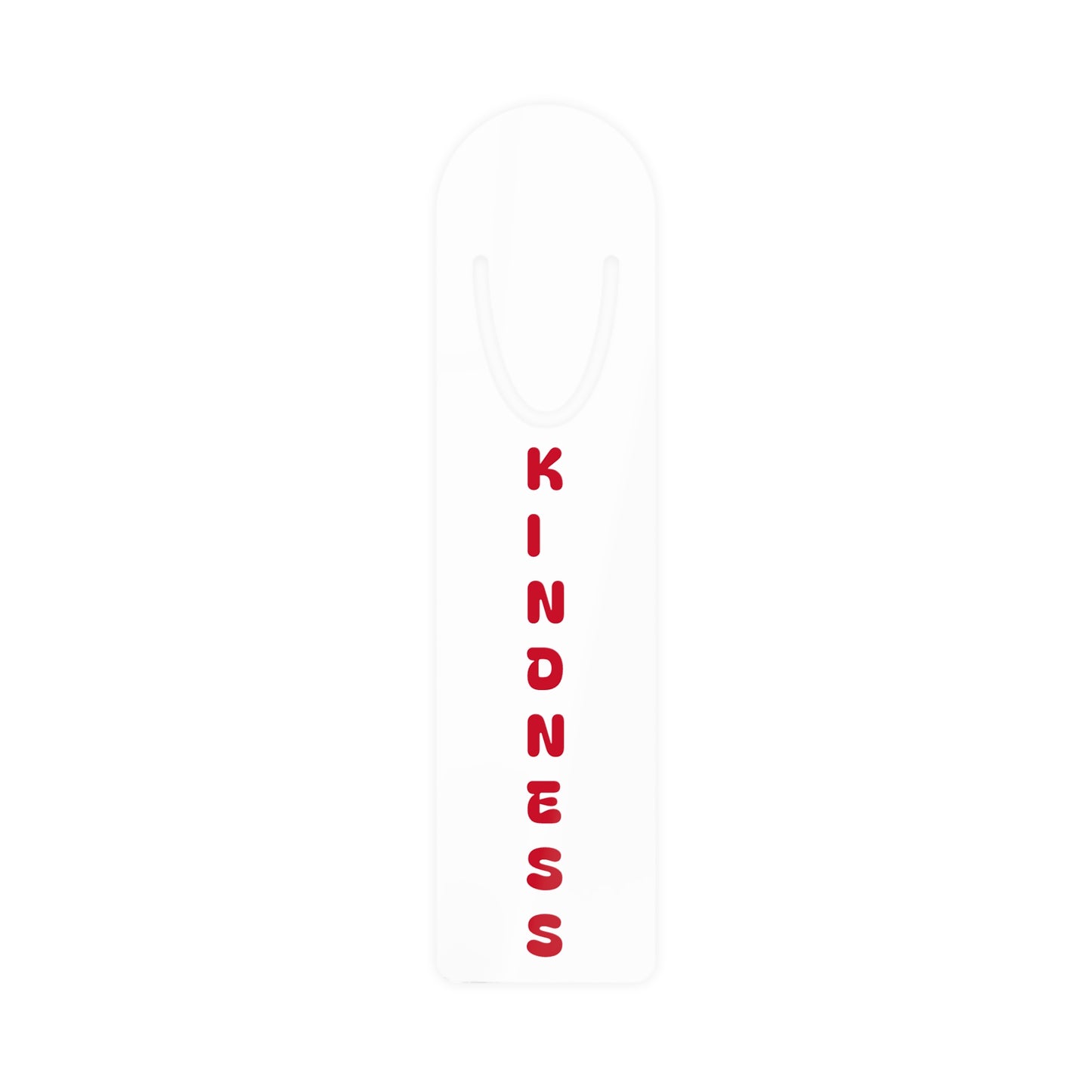 Kindness Bookmark Red
